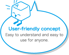 User-friendly concept
